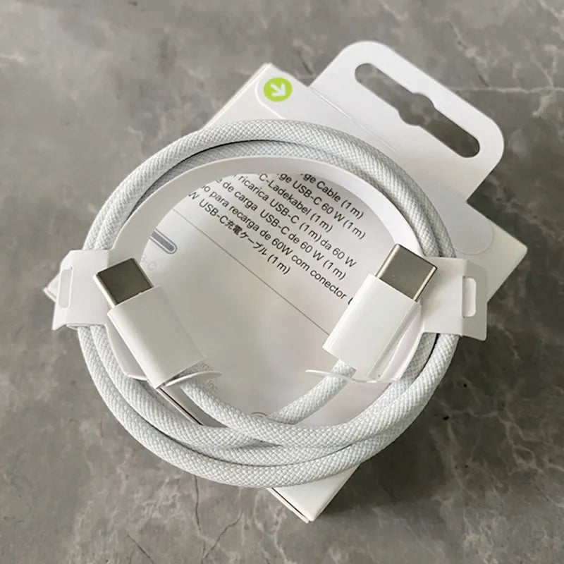 C-to-C Braided Cable 2M